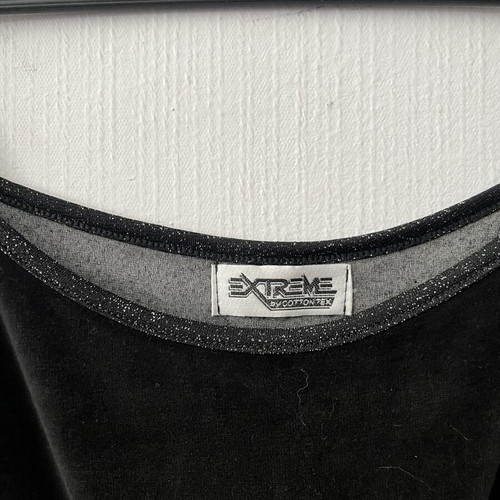 Vintage crop top size M black like new
