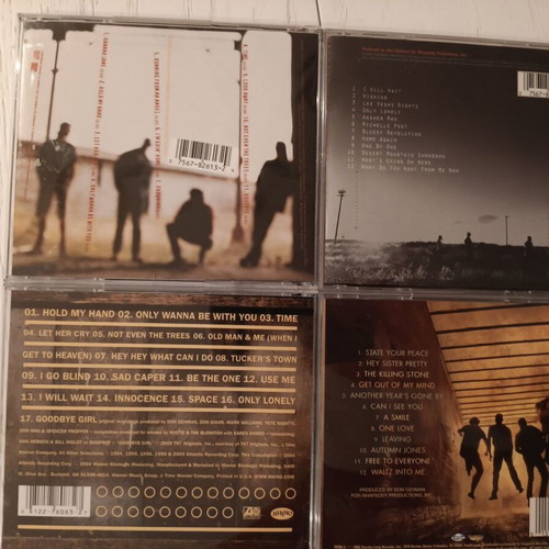 Hootie & The Blowfish 4 CD albums like new, including Cracked rear view