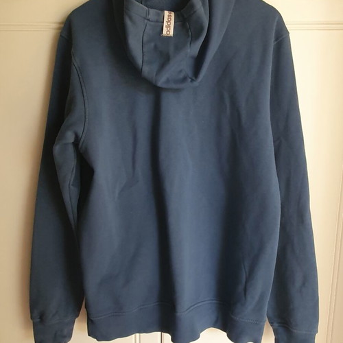 Adidas hoodie like new, men's large, blue RAF color