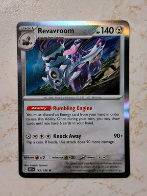 Pokemon card Revavroom σε άριστη κατάσταση