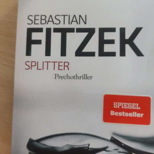 Fitzek Splitter book like new, German