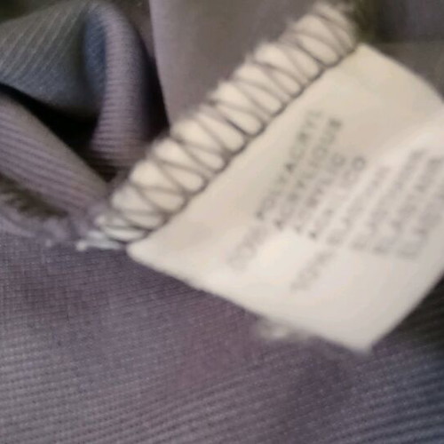 Sleeveless shirt like new, gray purple, size S