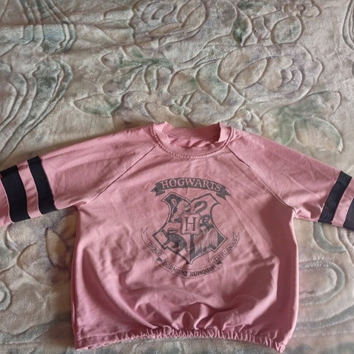 No Small sweatshirt with Harry Potter design like new, pink, size S
