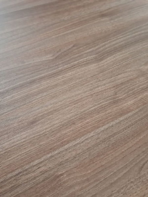 Neoset Coffee Table like new, heavy wood, walnut finish, 100x100 cm
