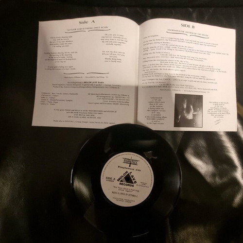 Nightfall Oh Black Queen Oh You're Mine 7" single used