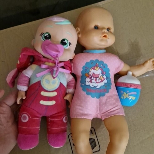 Cry Baby and Nenuco dolls set like new