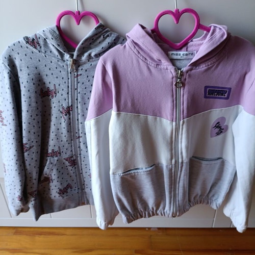 Girls' clothes used, for 4-5 years old, multicolored