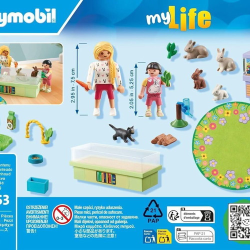 Playmobil Starter Pack Playing With Rabbits 71753 new