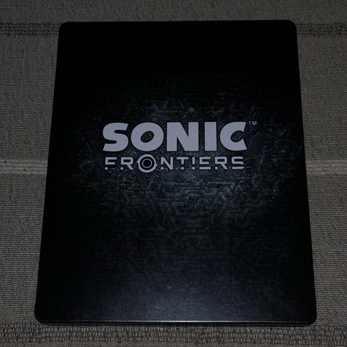 Sonic Frontiers official steelbook used, no game included, with imperfections