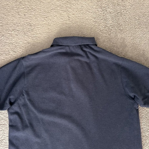 Lacoste men's polo shirt used, dark blue, XL