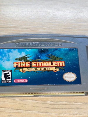 Fire Emblem Vision Quest GBA like new, fan-made collectible edition