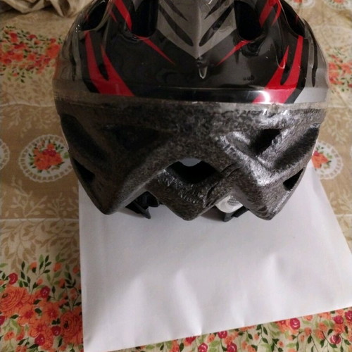 Bell Aero Bicycle Helmet new, size 53-57cm, black red gray