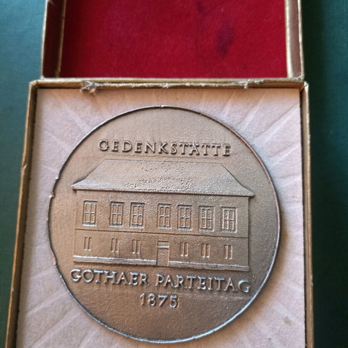Commemorative Medal Gotha Conference 1875 like new