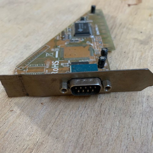 Pci to serial port RS232 used
