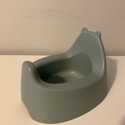 Liewood Classic Green Potty Used for Toilet Transition