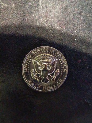 Kennedy Half Dollar 1972 like new American coin