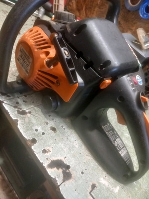 Hanseatic mks 3835 chainsaw used, 38 cc