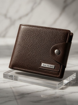 Men's wallet BAG TO BAG brown new Secure Classic leather
