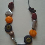 Pendant necklace multicolor new