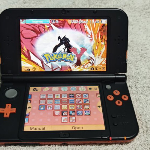 Nintendo New 3DS XL modded 32GB console