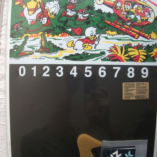 Disney school board 1987 new with sponge and chalk