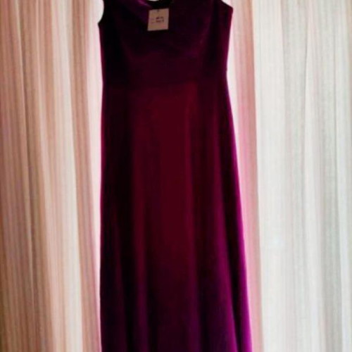 Official evening dress new, size XL, purple