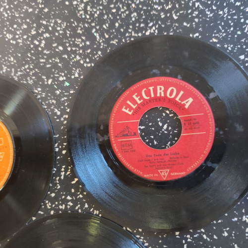 Vinyl records used, pack of 3