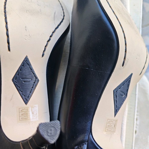 Diesel pumps size 39, black, 6cm heel