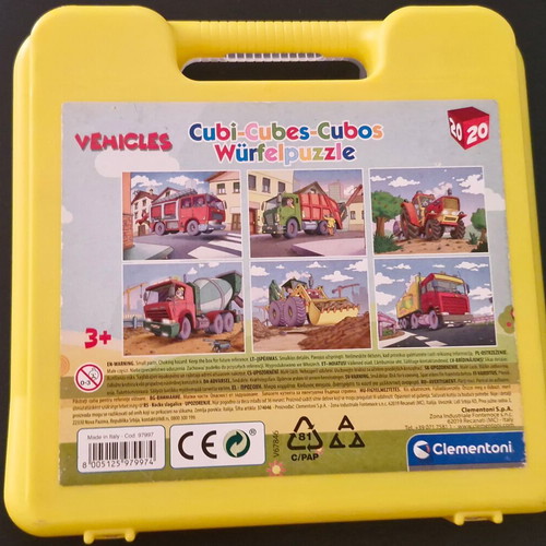 Clementoni Puzzle Cubes 6 in 1 like new