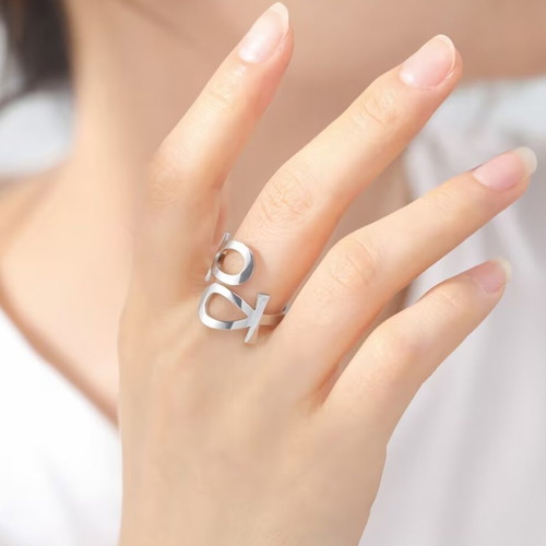 Ankh ring new stainless steel hypoallergenic