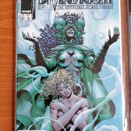 Divine Right Image Comics pack with various variants like new