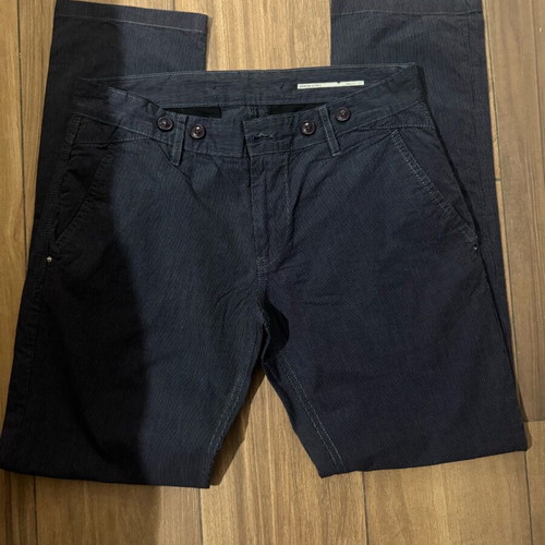 Brokers men's pants dark blue with thin stripe like new, size 34
