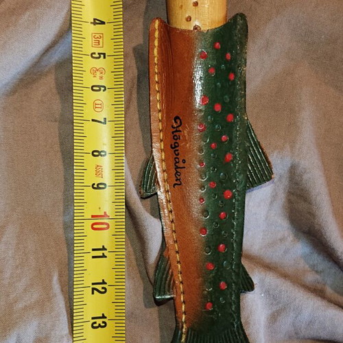 Mora Swedish Mini Knife with Leather Sheath, Vintage