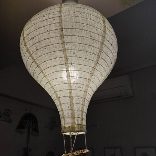 Zara Home Hot Air Balloon Lamp like new with stars