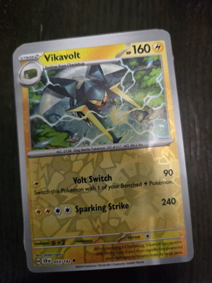 Vikavolt Pokemon card new
