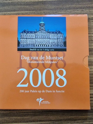 Netherlands Official Euro Coin Set 2008 new