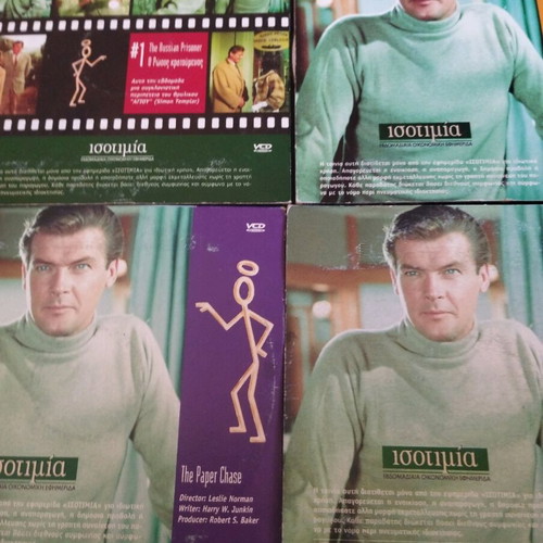 The Saint 4 VCD set used, crime series with subtitles