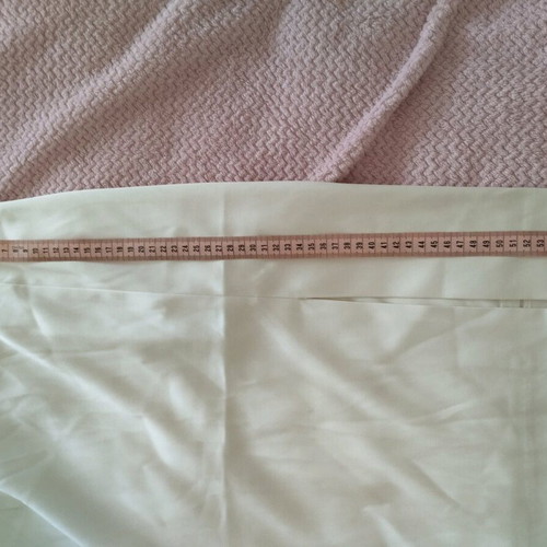 H&M midi skirt like new, ivory, size M