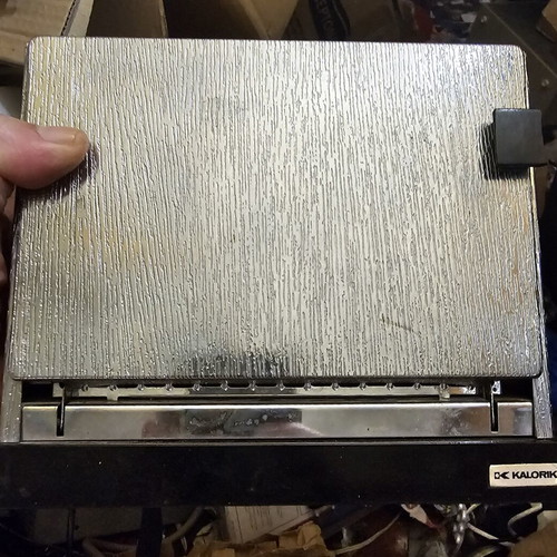 Vintage Kalorik Toaster 60s used, one handle broken