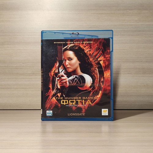The Hunger Games Catching Fire Blu-Ray used with Greek subtitles