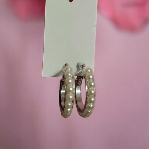 Pearl earrings new