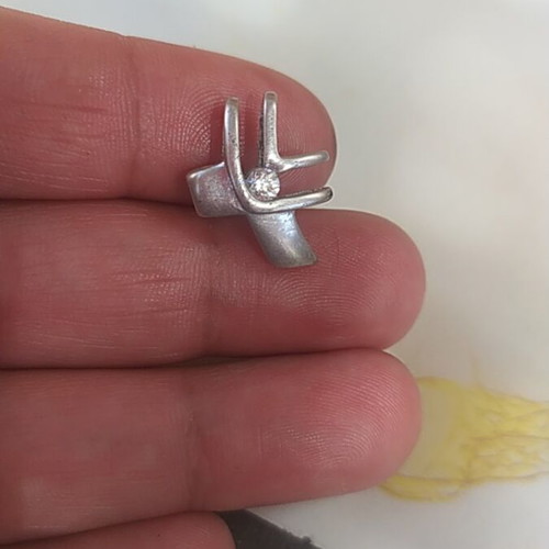 925 silver cross pendant
