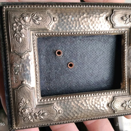 Vintage Silver Frame 950 Used Handmade Hammered