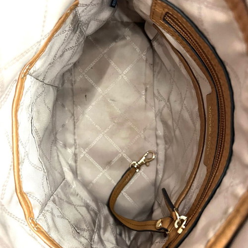 Michael Kors Rhea кафява платнена раница употребявана