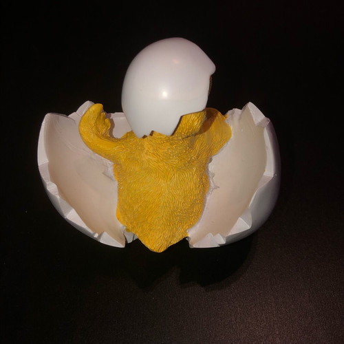 Duck and Egg Decoration made of Resin new