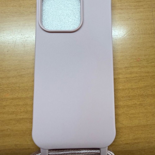 Θήκη iPhone 16pro ροζ με λουρί καινούργια