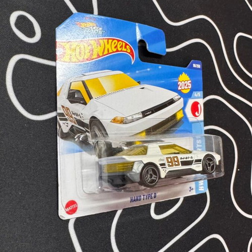 Hot Wheels Hako Type D New Sealed Toy Car