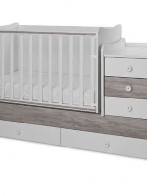 Baby and children's bed/desk like new with drawers