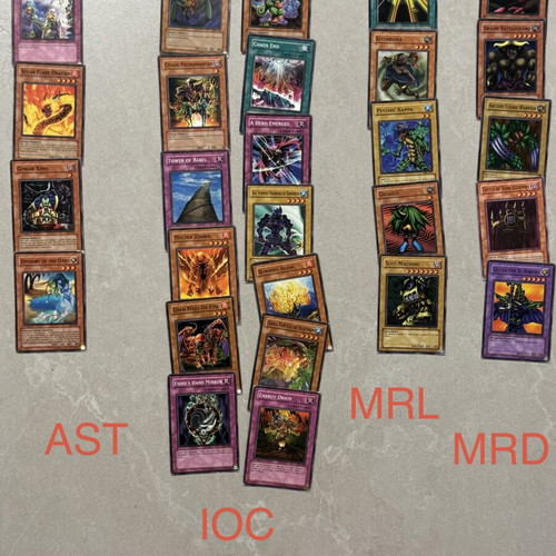 Yu-Gi-Oh! vintage cards used lot 130+ from 2002-2004