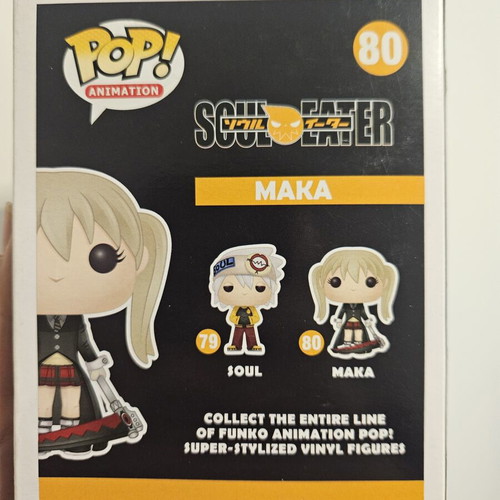 Maka #80 Funko Pop used with box damage